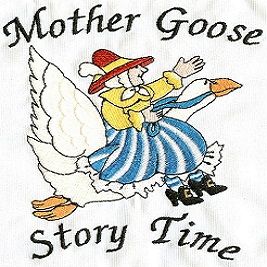 Cartoon of Mother Goose